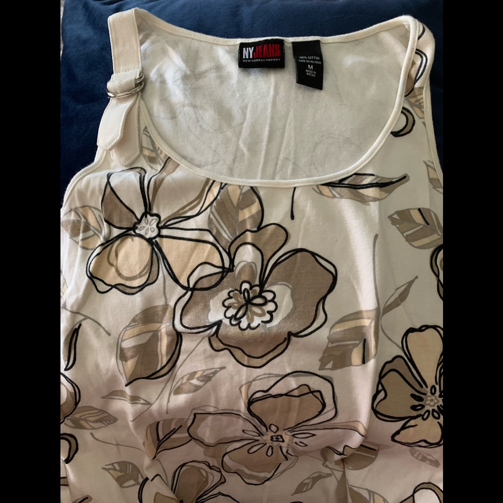 Ny Jeans Brand Tank Top